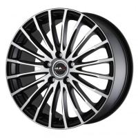 Mak Fatale 7.5x17 5x100 ET 48 Dia 56.1 (ice black)