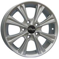 Tech Line 523 6x15 4x100 ET 39 Dia 54.1 (silver)