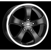 Alessio Star 5 8x17 5x114.3 ET 35 Dia 69.1 (черный)