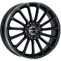 Mak Komet 7.5x17 5x112 ET 40 Dia 66.6 (black mirror)