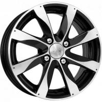 K&K Джемини 5.5x14 4x100 ET 39 Dia 67.1 (алмаз черный)