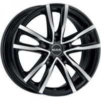 Mak Milano 6.5x16 5x114.3 ET 40 Dia 76 (black mirror)