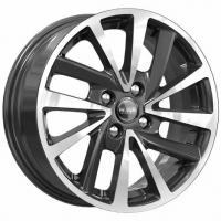 K&K KC899 6x15 4x100 ET 40 Dia 60.1 (алмаз черный)