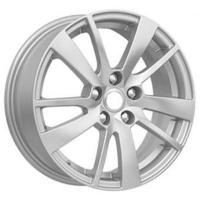 K&K KC876 6x15 5x100 ET 38 Dia 57.1 (silver)