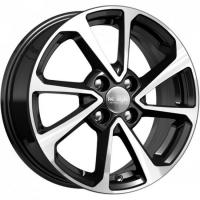 K&K KC861 6x15 4x100 ET 46 Dia 54.1 (алмаз черный)