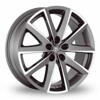 Fondmetal 7600 7.5x17 5x114.3 ET 48 Dia 67.2 (титановый)