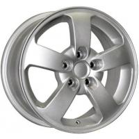 K&K Fabia 6x15 5x100 ET 43 Dia 57.1 (silver)