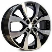 K&K Balu 6.5x17 4x100 ET 41 Dia 60.1 (алмаз черный)