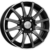 K&K Сиеста 5x13 4x98 ET 29 Dia 58.5 (алмаз черный)