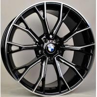 Stuttgart TS 104 F 8.5x19 5x112 ET 25 Dia 66.6 (Black MillingLipp)