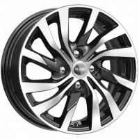 K&K KC882 6x15 4x100 ET 50 Dia 60.1 (алмаз черный)